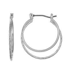 Sonoma Goods For Life™ Double Hoop Earrings