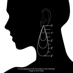 Sonoma Goods For Life™ Double Hoop Earrings -True Fit Shop 2398182 ALT7