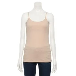 Women's Sonoma Goods For Life® Everyday Built-In Support Camisole 69 Women's Sonoma Goods For Life® Everyday Built-In Support Camisole -True Fit Shop 2433356 Blush Beige