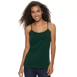 Women's Sonoma Goods For Life® Everyday Built-In Support Camisole 75 Women's Sonoma Goods For Life® Everyday Built-In Support Camisole -True Fit Shop 2433356 Brazilian Teal