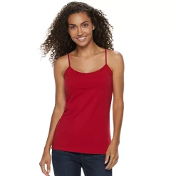 Women's Sonoma Goods For Life® Everyday Built-In Support Camisole 74 Women's Sonoma Goods For Life® Everyday Built-In Support Camisole -True Fit Shop 2433356 Cherries