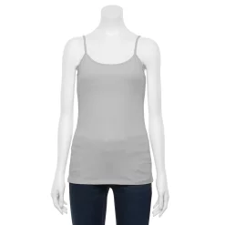Women's Sonoma Goods For Life® Everyday Built-In Support Camisole 87 Women's Sonoma Goods For Life® Everyday Built-In Support Camisole -True Fit Shop 2433356 Light Gray
