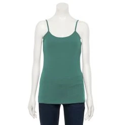 Women's Sonoma Goods For Life® Everyday Built-In Support Camisole 80 Women's Sonoma Goods For Life® Everyday Built-In Support Camisole -True Fit Shop 2433356 Light Sea Blue