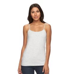 Women's Sonoma Goods For Life® Everyday Built-In Support Camisole 55 Women's Sonoma Goods For Life® Everyday Built-In Support Camisole -True Fit Shop 2433356 Moonbeam Heather