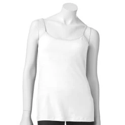 Women's Sonoma Goods For Life® Everyday Built-In Support Camisole 58 Women's Sonoma Goods For Life® Everyday Built-In Support Camisole -True Fit Shop 2433356 New White