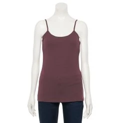 Women's Sonoma Goods For Life® Everyday Built-In Support Camisole 79 Women's Sonoma Goods For Life® Everyday Built-In Support Camisole -True Fit Shop 2433356 Purple