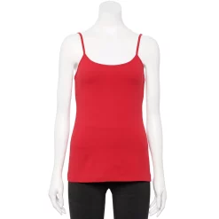 Women's Sonoma Goods For Life® Everyday Built-In Support Camisole 81 Women's Sonoma Goods For Life® Everyday Built-In Support Camisole -True Fit Shop 2433356 Red