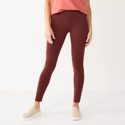 Women's Sonoma Goods For Life® Midrise Leggings -True Fit Shop 2946661 Wine