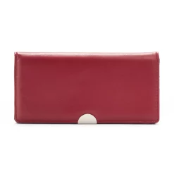 Sonoma Goods For Life® Lambskin Leather RFID-Blocking Slim Clutch Wallet 8 Sonoma Goods For Life® Lambskin Leather RFID-Blocking Slim Clutch Wallet -True Fit Shop 2948310 Red