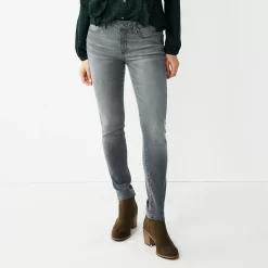 Women's Sonoma Goods For Life® Supersoft Stretch Midrise Skinny Jeans 50 Women's Sonoma Goods For Life® Supersoft Stretch Midrise Skinny Jeans -True Fit Shop 2954787 Cellars