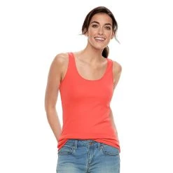 Women's Sonoma Goods For Life® Tunic Layering Tank Top -True Fit Shop 2979874 Alaskan Crab