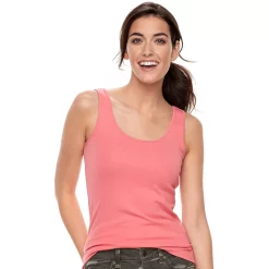 Women's Sonoma Goods For Life® Tunic Layering Tank Top -True Fit Shop 2979874 Cruz Coral