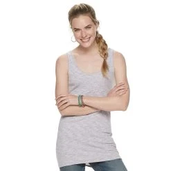 Women's Sonoma Goods For Life® Tunic Layering Tank Top -True Fit Shop 2979874 Purple Heather