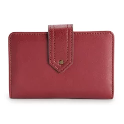 Sonoma Goods For Life® Abbey RFID-Blocking Indexer Wallet -True Fit Shop 3038114 Pomegranate