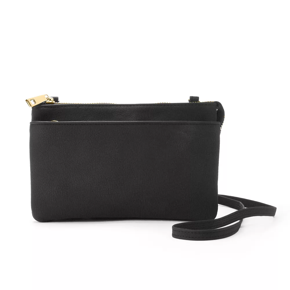 Sonoma Goods For Life® Baxter RFID-Blocking Double Entry Crossbody Wallet 1 Sonoma Goods For Life® Baxter RFID-Blocking Double Entry Crossbody Wallet