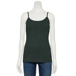 Women's Sonoma Goods For Life® Everyday Camisole 65 Women's Sonoma Goods For Life® Everyday Camisole -True Fit Shop 3223700 Deep Green