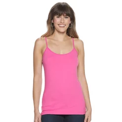Women's Sonoma Goods For Life® Everyday Camisole 81 Women's Sonoma Goods For Life® Everyday Camisole -True Fit Shop 3223700 Pink Bubble Bliss