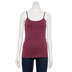 Women's Sonoma Goods For Life® Everyday Camisole 69 Women's Sonoma Goods For Life® Everyday Camisole -True Fit Shop 3223700 Plum Style