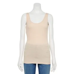 Women's Sonoma Goods For Life® Layering Tank 94 Women's Sonoma Goods For Life® Layering Tank -True Fit Shop 3381138 Fresh Scallop