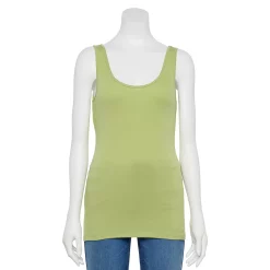 Women's Sonoma Goods For Life® Layering Tank 83 Women's Sonoma Goods For Life® Layering Tank -True Fit Shop 3381138 Glenn Lime