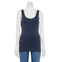 Women's Sonoma Goods For Life® Layering Tank 68 Women's Sonoma Goods For Life® Layering Tank -True Fit Shop 3381138 Navy