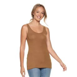 Women's Sonoma Goods For Life® Layering Tank 65 Women's Sonoma Goods For Life® Layering Tank -True Fit Shop 3381138 Sandy Tan