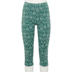 Women's Sonoma Goods For Life® Wide-Waist Capri Leggings -True Fit Shop 3584124 Teal Ikat