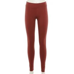 Petite Sonoma Goods For Life® Essential Leggings 16 Petite Sonoma Goods For Life® Essential Leggings -True Fit Shop 3587570 Delicate Wine