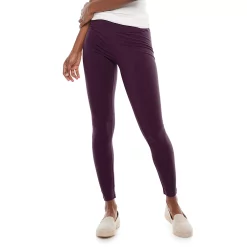 Petite Sonoma Goods For Life® Essential Leggings 19 Petite Sonoma Goods For Life® Essential Leggings -True Fit Shop 3587570 Plum Skin