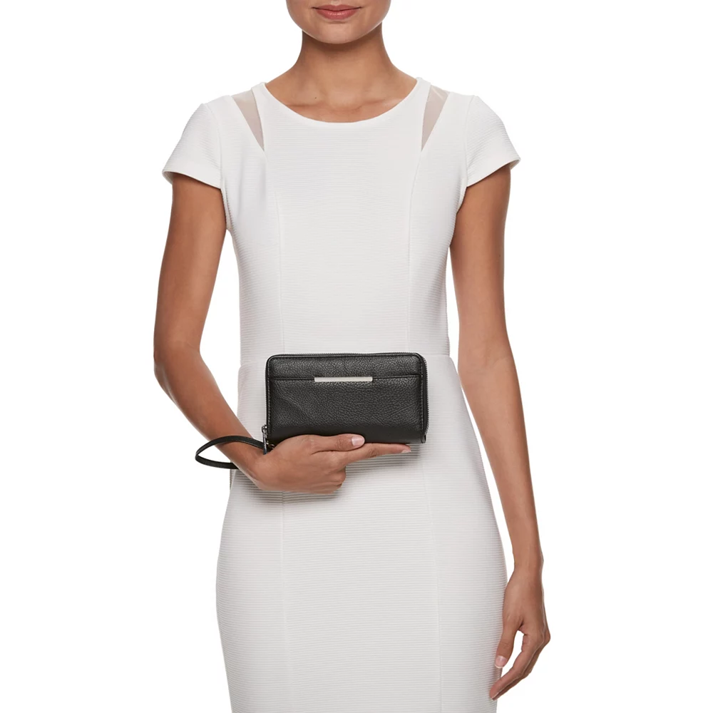 Sonoma Goods For Life® Elowen RFID-Blocking Double Zip Wristlet 4 Sonoma Goods For Life® Elowen RFID-Blocking Double Zip Wristlet - Image 4