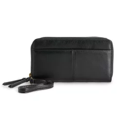 Sonoma Goods For Life® Elowen RFID-Blocking Double Zip Wristlet