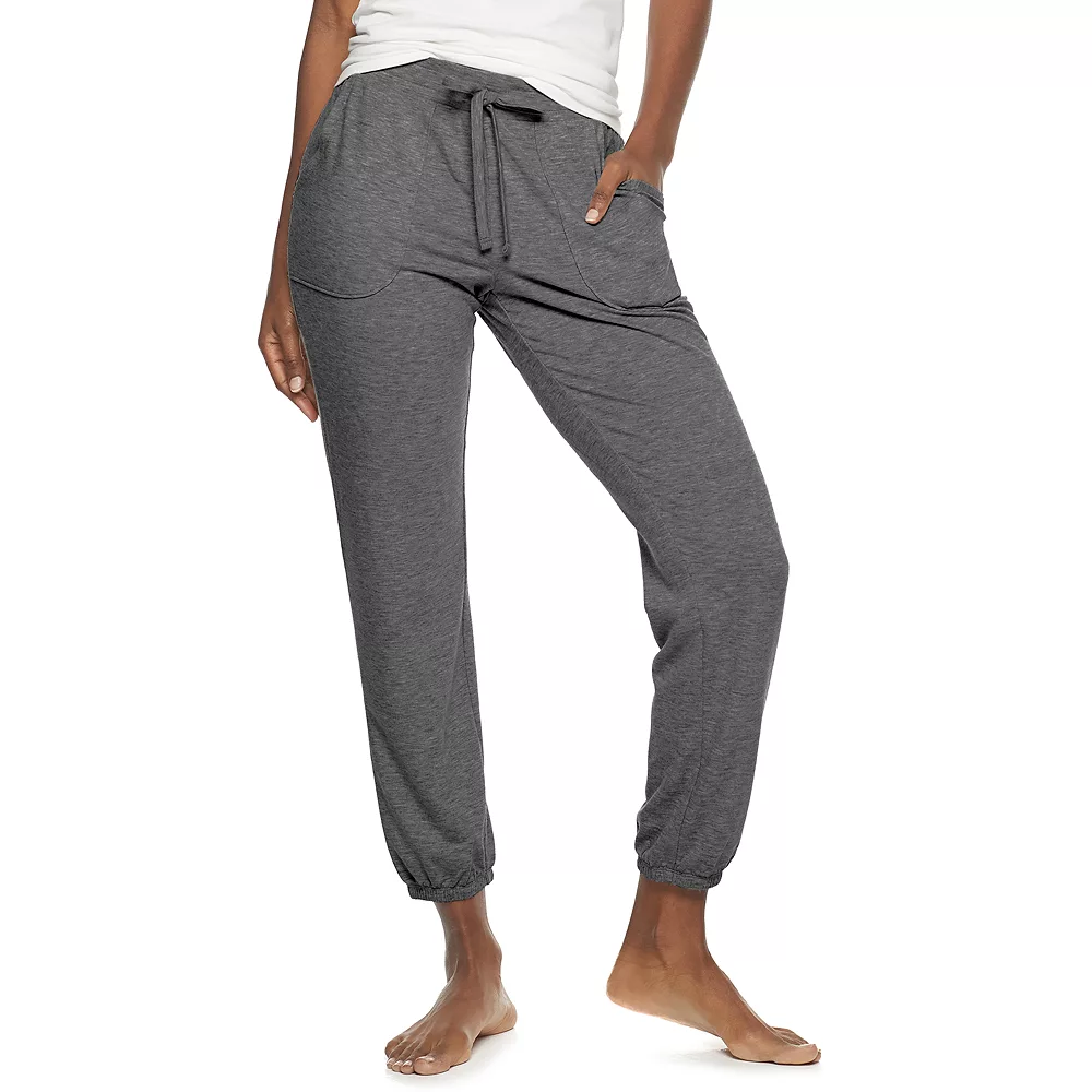 Women's Sonoma Goods For Life® Essential Banded-Bottom Pajama Pants 2 Women's Sonoma Goods For Life® Essential Banded-Bottom Pajama Pants - Image 2