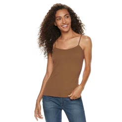 Petite Sonoma Goods For Life™ Everyday Camisole -True Fit Shop 3687455 Chestnut Brown