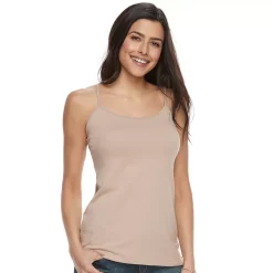 Petite Sonoma Goods For Life™ Everyday Camisole -True Fit Shop 3687455 Dapper Tan