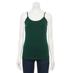 Petite Sonoma Goods For Life™ Everyday Camisole -True Fit Shop 3687455 Indulgent Green