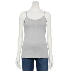 Petite Sonoma Goods For Life™ Everyday Camisole -True Fit Shop 3687455 Light Gray
