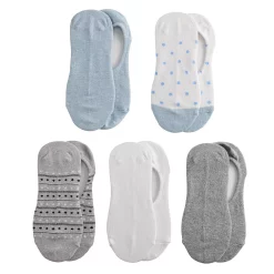 Women's Sonoma Goods For Life® 5-Pack No-Show Socks -True Fit Shop 4133288 ALT11