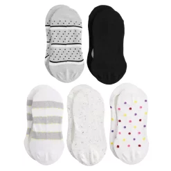 Women's Sonoma Goods For Life® 5-Pack No-Show Socks -True Fit Shop 4133288 ALT2