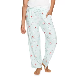 Women's Sonoma Goods For Life® Cozy Pajama Pants -True Fit Shop 4211999 Aqua Polar Bears