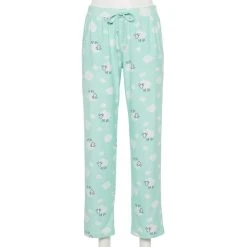 Women's Sonoma Goods For Life® Cozy Pajama Pants -True Fit Shop 4211999 Aqua Sheep