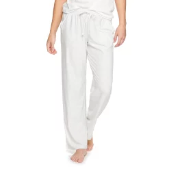 Women's Sonoma Goods For Life® Cozy Pajama Pants -True Fit Shop 4211999 Ash Heather