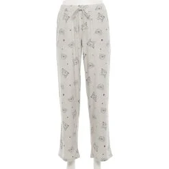Women's Sonoma Goods For Life® Cozy Pajama Pants -True Fit Shop 4211999 Gray Frenchie