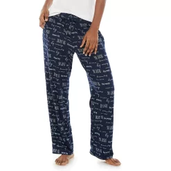 Women's Sonoma Goods For Life® Cozy Pajama Pants -True Fit Shop 4211999 Navy Dream