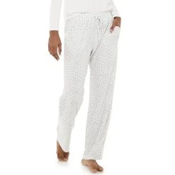 Women's Sonoma Goods For Life® Cozy Pajama Pants -True Fit Shop 4211999 Neutral Leopard
