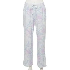 Women's Sonoma Goods For Life® Cozy Pajama Pants -True Fit Shop 4211999 Purple Tie Dye