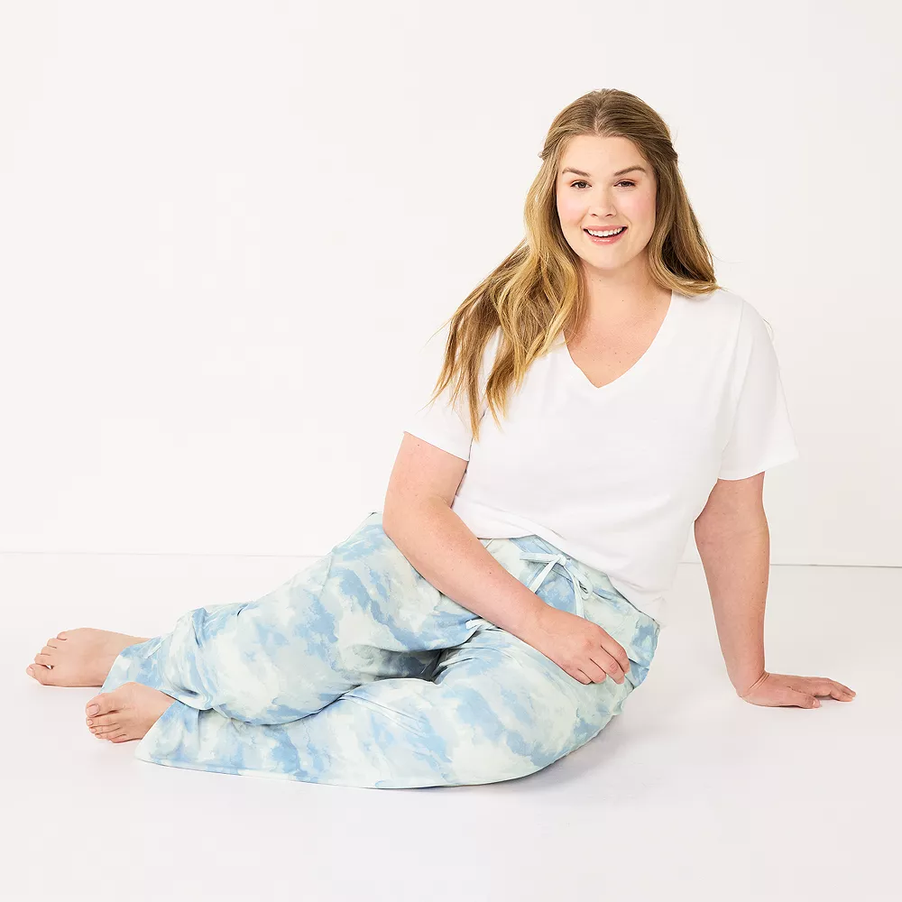 Plus Size Sonoma Goods For Life® Knit Pajama Pants 19 Plus Size Sonoma Goods For Life® Knit Pajama Pants - Image 19