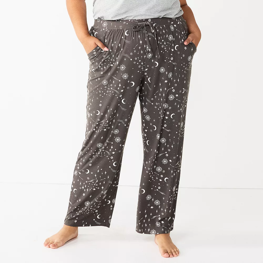 Plus Size Sonoma Goods For Life® Knit Pajama Pants 1 Plus Size Sonoma Goods For Life® Knit Pajama Pants