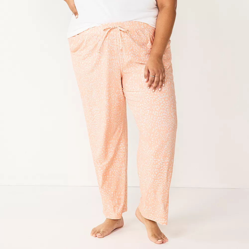 Plus Size Sonoma Goods For Life® Knit Pajama Pants 3 Plus Size Sonoma Goods For Life® Knit Pajama Pants - Image 3