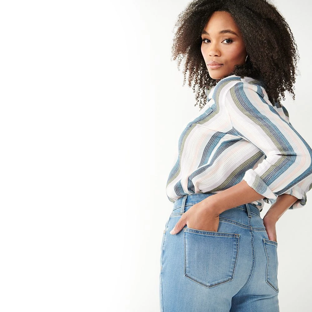 Women's Sonoma Goods For Life® Curvy High-Waisted Skinny Jeans 18 Women's Sonoma Goods For Life® Curvy High-Waisted Skinny Jeans - Image 18