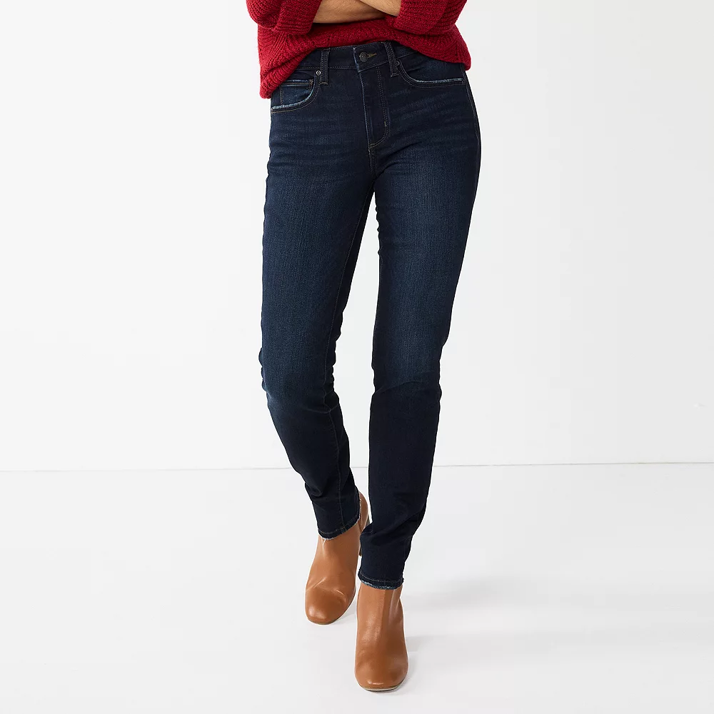 Women's Sonoma Goods For Life® Curvy High-Waisted Skinny Jeans 9 Women's Sonoma Goods For Life® Curvy High-Waisted Skinny Jeans - Image 9